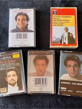Placido Domingo Cassette Tapes